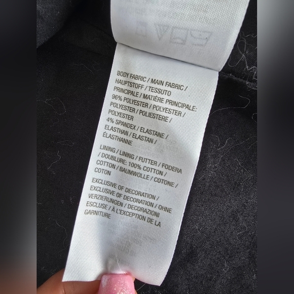 Logo Lavish By Lori Goldstein Mixed Print Floral Jacket With Picot Trim Sz XXS. - Picture 6 of 7